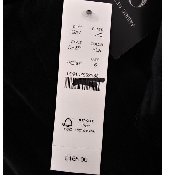 NWT J.Crew Kate Pant In Italian Ora Tessuti Velvet Black 6 - Picture 9 of 10